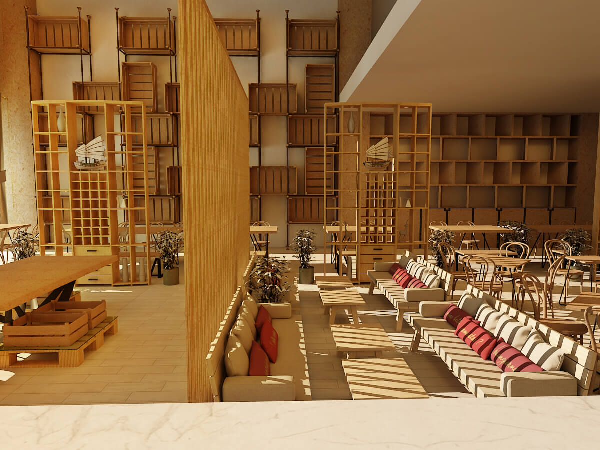 Vahap Bey Naturel Cafe Projesi