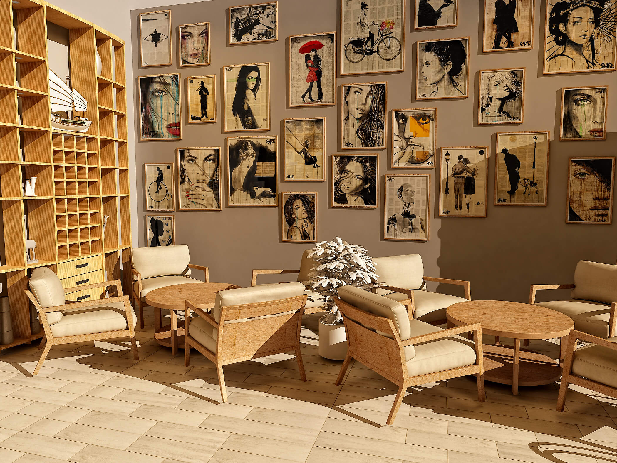 Vahap Bey Naturel Cafe Projesi