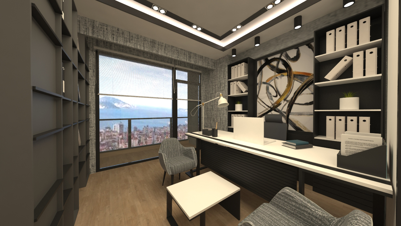 Avukat Şenol Bey Ofis Projesi